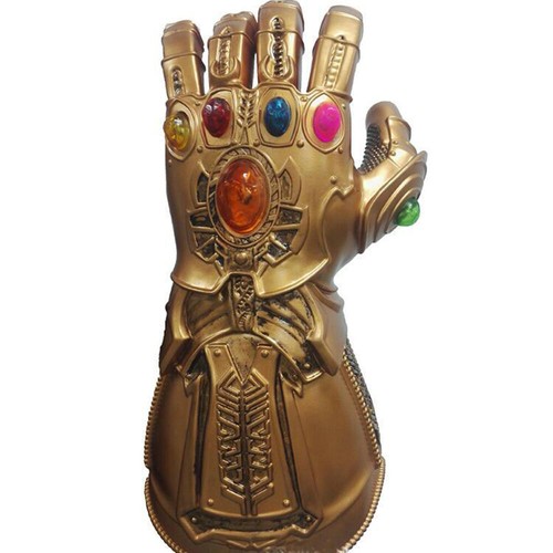 Thanos Gloves Cosplay Avengers 3 Endgame Infinity War Gauntlet LED Kids Gift us