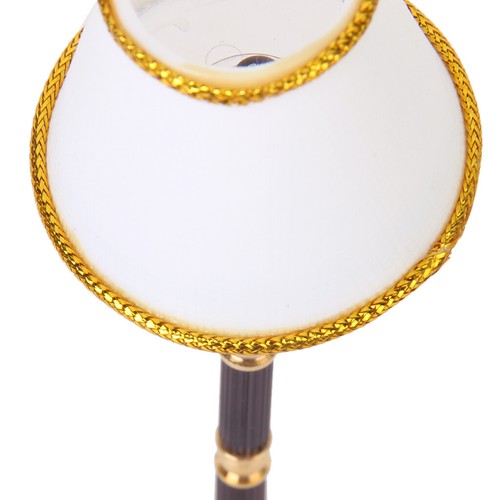 White 1//12 Dollhouse Miniature LED Light Floor Lamp Switch Wireless Operated