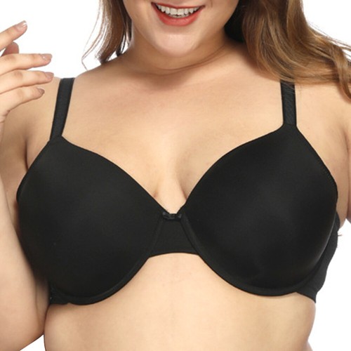 Womens Underwired Lightly Padded Bra Full Coverage Brassiere Large Sz CDEFGHIJ