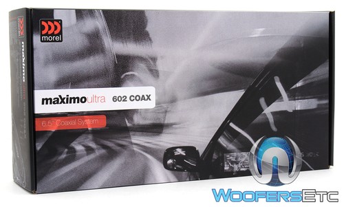 MOREL MAXIMO ULTRA 602 COAX 6.5/" CAR 2-WAY SOFT TWEETERS COAXIAL SPEAKERS NEW