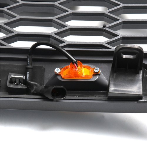 3 Pcs Orange Auto Kühlergrill LED dekorieren Licht für Ford F-150 F150 2015-2017