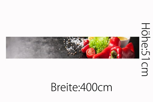 Küchenrückwand Spices PAPRIKA Premium Hart-PVC 0,5 mm selbstklebend