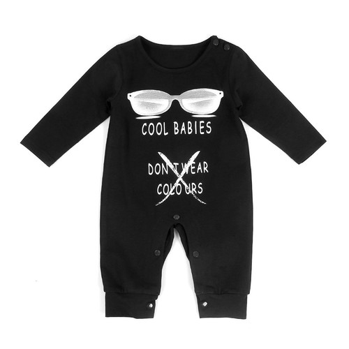 Newborn Kids Baby Boy Girl Infant Romper Jumpsuit Bodysuit Cotton Clothes Outfit