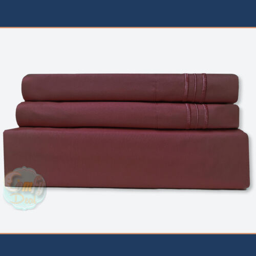 1800 Count Super Deluxe Hotel Quality 4 Piece Deep Pocket Bed Sheet Set 