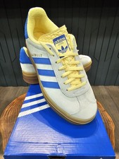 Adidas Originals Gazelle Bold Suede Shoes Trainers Size UK 6.5 New IE0430 Blue