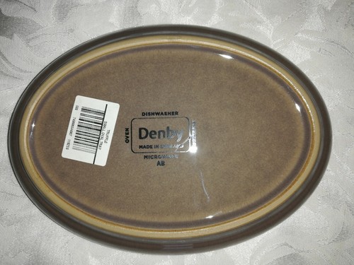DENBY TRUFFLE SMALL OVAL TRAY