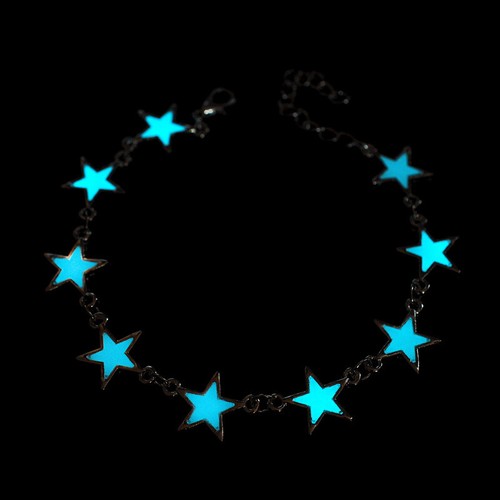 Star Heart Flower Ankle Bracelet Glow in the Dark Anklet Women/'s Jewelry Party