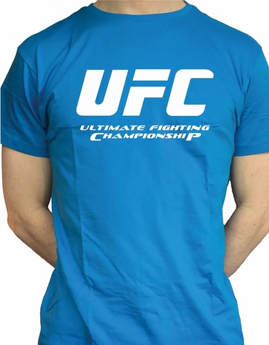 UFC Championship T Shirt McGregor MMA Thai Kick Boxing Gym Entraînement Cadeau Hommes Top
