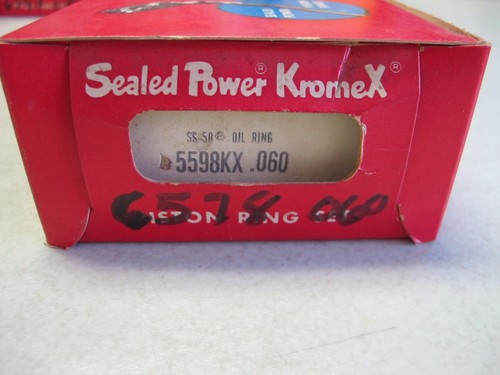 V537 ENG// 605 Sealed Power 5598KX.060 Piston Ring set fit IHC