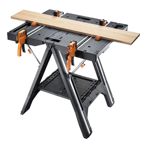 WORX WX051 31 x 25 pouces Pegasus Pliable Léger Table de travail et Tréteau
