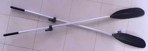 TNP Bootsruder Riemen Aluminium mit Dollen Paddel,Ruder