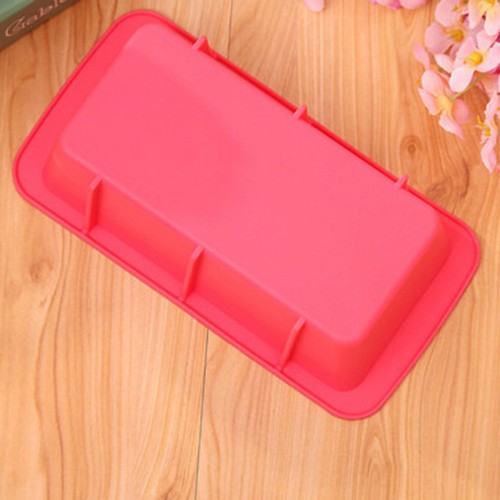 rectangle silicone non stick bread loaf mold bakeware baking pan oven mould