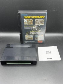 Metal Slug 1 US English AES Neo Geo Console System SNK Conversion CIB Complete