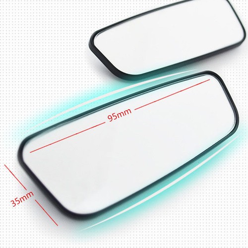 1 Pair Car Truck Auto Blind Spot View Mirrors 360° Wide Angle Convex Mirror