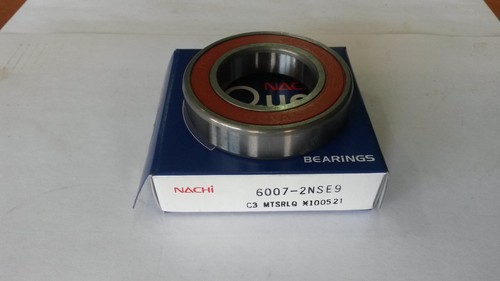 6007-2NSE NACHI Ball Bearings 6007 2RS Made in Japan 35x62x14 mm