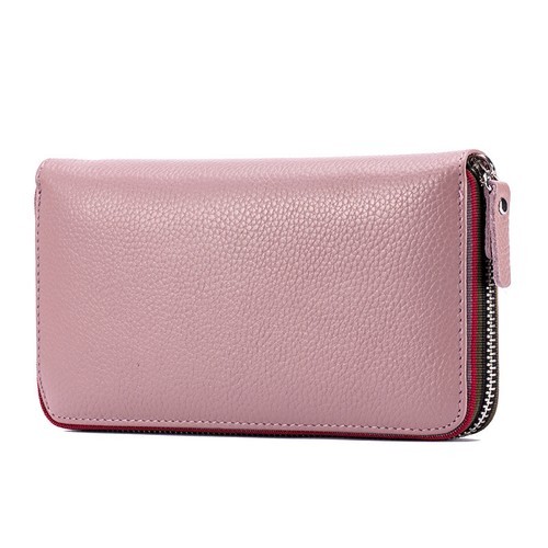 Womens Wallet Genuine Leather Card Holder Money Bag Lady Coin Purse Organizer