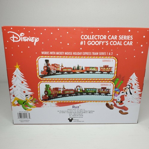 Disney Mickey Mouse Holiday Express #1 Goofy/'s Coal Car Collector Series Train