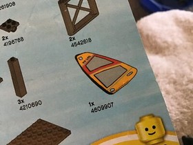 LEGO CITY Marina ( Set # 4644) Manual & Mini figures INCOMPLETE