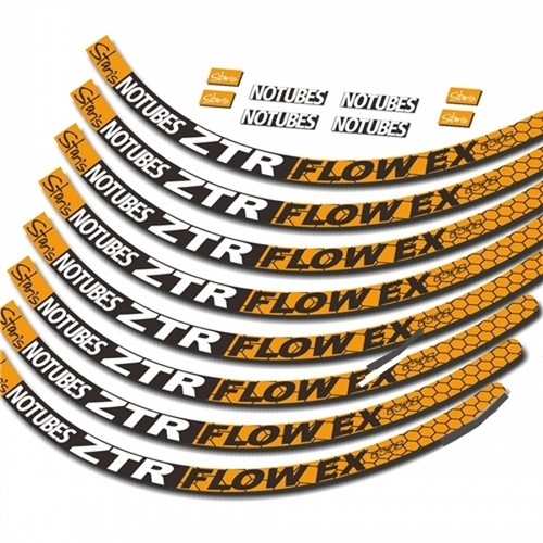 ZTR MTB Wheel Rim Decals Sticker Flowex Replacement 26//27.5//29er 2 RIMS