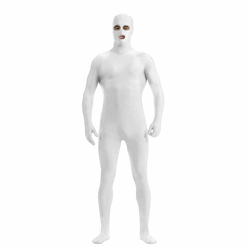 Kids Adult Open Eyes Mouth Lycra Zentai Skin Costume Bodysuit Catsuit Unitard