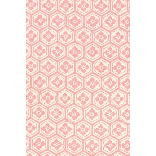HAMAMONYO Tenugui /'Flower/'s Crest /& Hexagonal Pattern/' Japanese Hand Towel