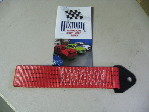 ESCORT MK1 RACE rosso MK2 Motorsport Rally Drift cinghia da traino universale