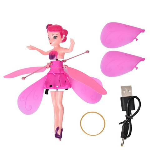 Flying Fairy Doll Induction Infrared Gift Magic Toys Game Control Princess Dolls