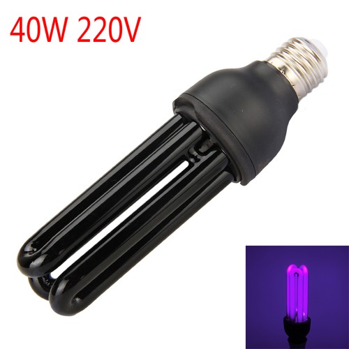 15//20//30//40W UV Ultraviolettes Schwarzlicht Energiesparlampe Glühbirne 110//220V