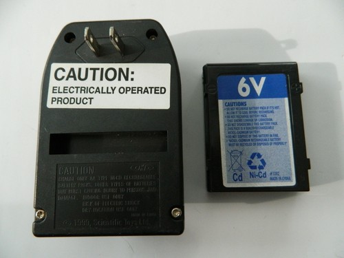 EZTEC 4 Hour Quick Charger 6V Ni-Cd Charger /& Battery Pack EZ TEC R//C RC