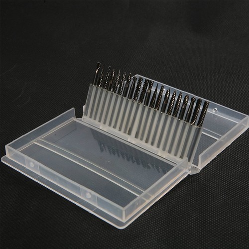 20pcs 1//8/'/' Tungsten Carbide Burr Bit Rotary Cutter Files CNC Engraving Tool Set