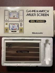 NINTENDO Oil Panic Game and Watch (OP-51) Multi screen
