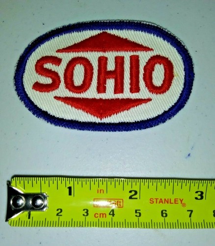 SOHIO VINTAGE Embroidered Automotive Gasoline Patch UNUSED