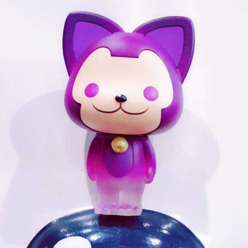 ALI THE FOX Dream Adventure Fairy Tale 3 Purple Cat Mini Figure Art Toy Secret