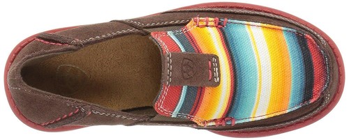 GIRLS ARIAT PALM BROWN CRUSIER SHOES 10019951
