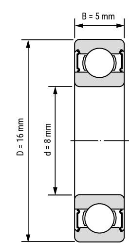 Stainless Steel /& Ceramic Bearing Bicycle Hub Wheel Headset Bottom Bracket