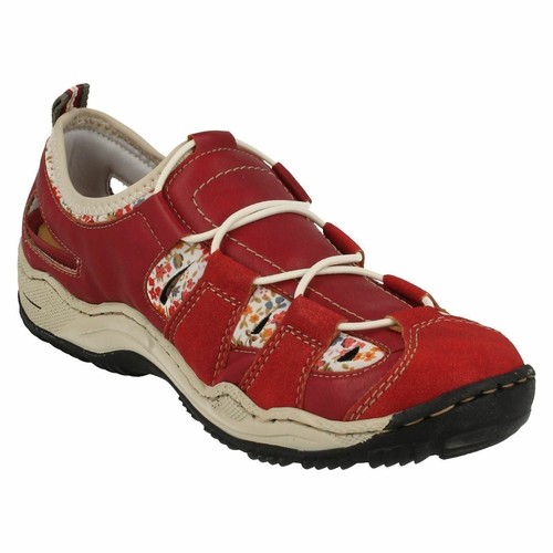 L0561 femmes rieker randonnée outdoor sportif slip on plates décontracté baskets chaussures