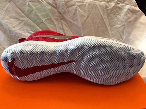 Nike Zoom Rev TB 2017 922048-600 Red //Metallic Silver//White sz 13.5 15 $110 box