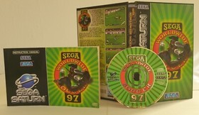 SEGA WORLDWIDE SOCCER 97 - Sega Saturn PAL - CIB Complete in Box - Very good