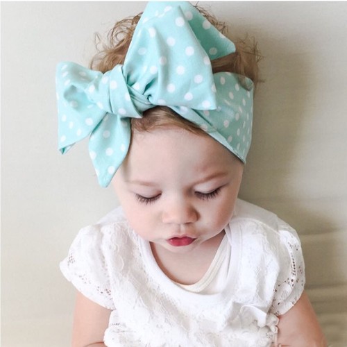 1pcs Kid Girl Baby Toddler Bow Headband Hairband Headwear Headwrap Accessories