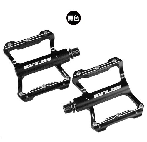 GUB MTB Bike Bicycle Pedals Aluminum Alloy Flat/Platform 3 Sealed Bearing Pedals GUB MTB Bike Bicycle Pedals Aluminum Alloy Flat/Platform 3 Sealed Bearing Pedals