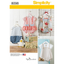 Simplicity Sewing Pattern 8098 bebés/'s Enterizos Sandalias Y Pato De Peluche