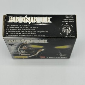 Lego Bionicle Kanohi Mask Pack Set 8525 New Opened Box Tan Huna White Hau