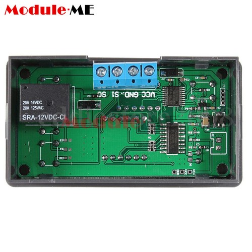 12V Cycle Timer Delay 0-999 hours//minutes//seconds Thermostat Dual Display Relay
