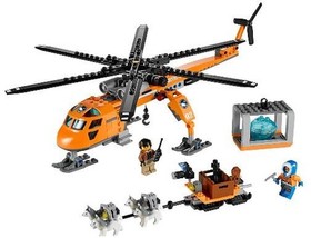 LEGO Arctic Collection (3 Sets) - Arctic Snowmobile, Crawler and Helicrane
