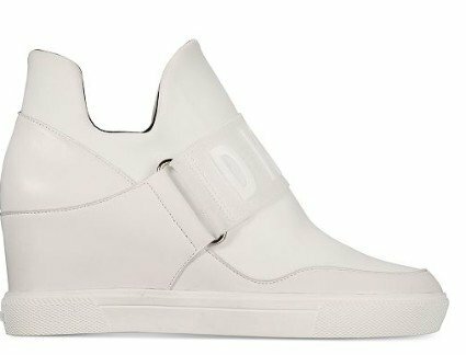 DKNY Women/'s COSMOS Wedge Leather Sneakers size: 7.5 8.5 9 9.5 8