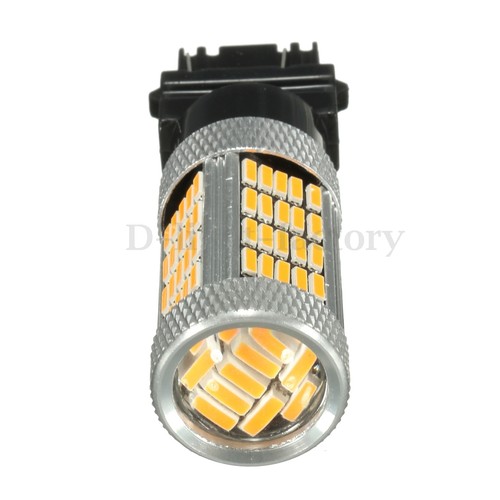 2//4x 3157 T25 P27//7W 4014 92 LED Rear Brake Stop Daytime Running Light Bulb DRL