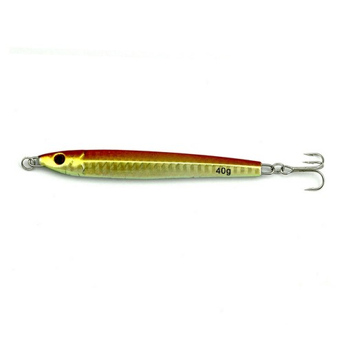 Fishing leurre Naturals 40g Lead Casting Jig Metals Slice Fishing Lure qwP jb