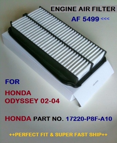 ENGINE AIR FILTER Fits Honda ODYSSEY V6 02-04 AF5499 High Quality+Fast Shipping!