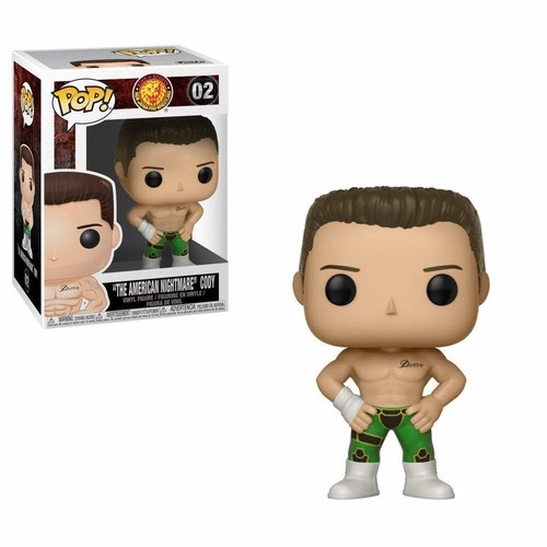 Cody Brand New In Box Funko Bullet Club POP Wrestling