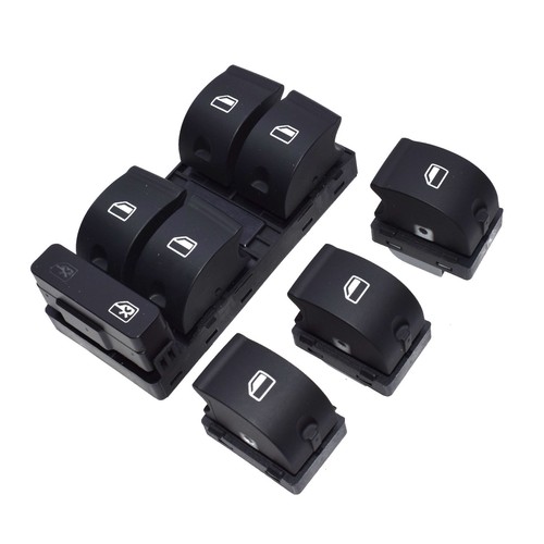 4 X Electric Power Window Switch Button 8ED959851 For Audi A4 02-08 B6 B7 S4